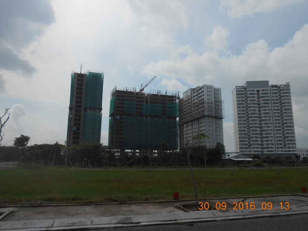 Tiến độ xây dựng tháng 9 - 10/2016 - Block B