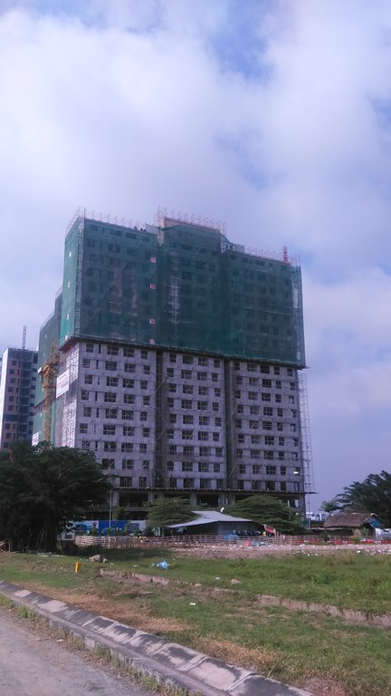 Tiến độ xây dựng tháng 12/2016 - Block D
