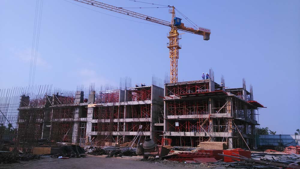 Tiến độ xây dựng tháng 3 - 2016 - Block D