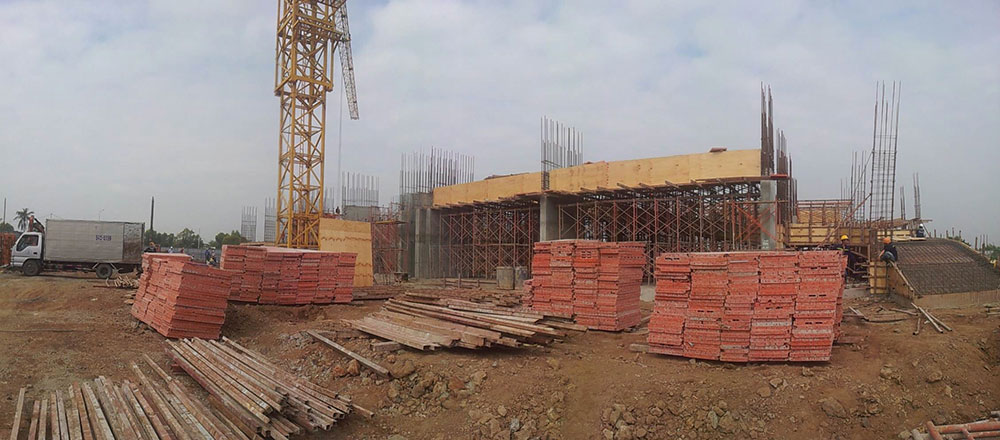 Tiến độ xây dựng tháng 1 năm 2015 - Công trường Citi Home Quận 2